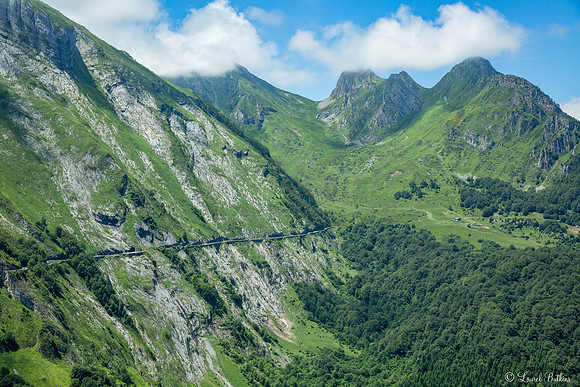 French Pyrenees Mountain Road