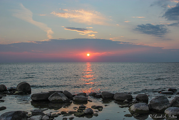 Sunset Over Three Mile Bay